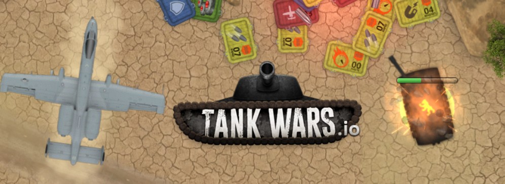 TankWars.io gameplay banner